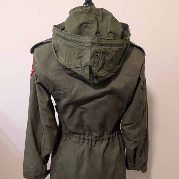 U.S. Marines Green Military Jacket Men's Size XS - Picture 6 of 13